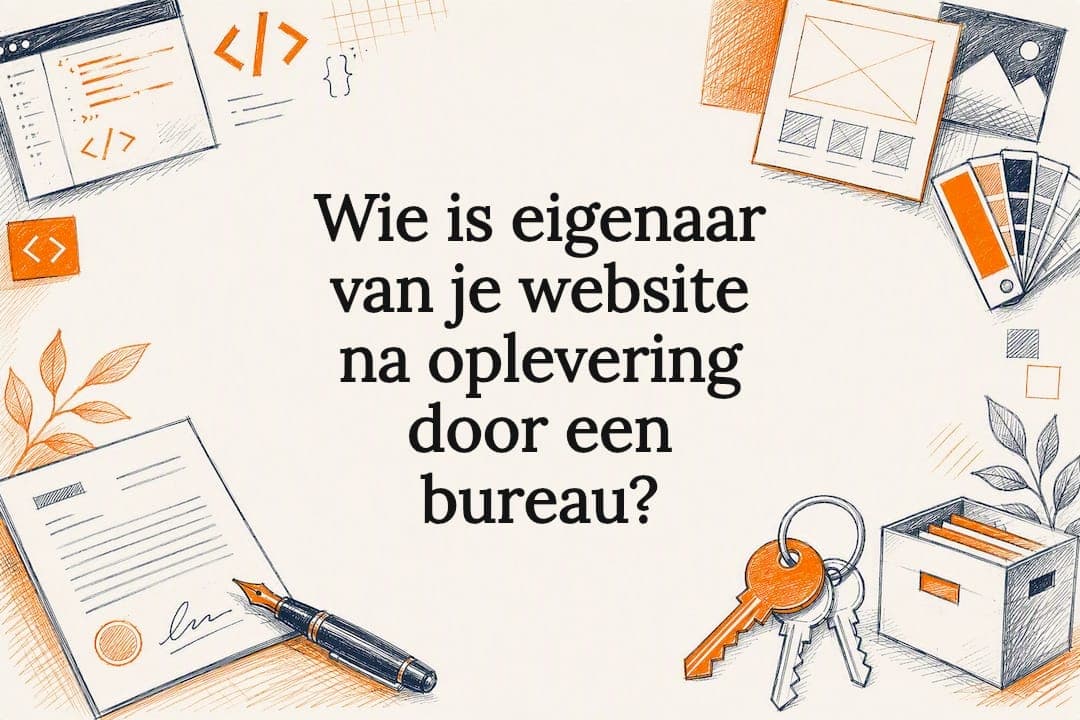 Wie is eigenaar van je website na oplevering door een bureau?