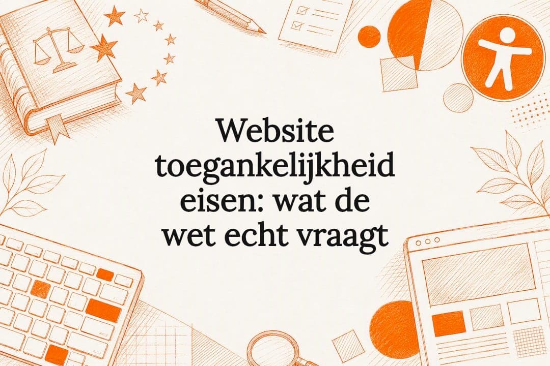Website toegankelijkheid eisen: wat de wet echt vraagt