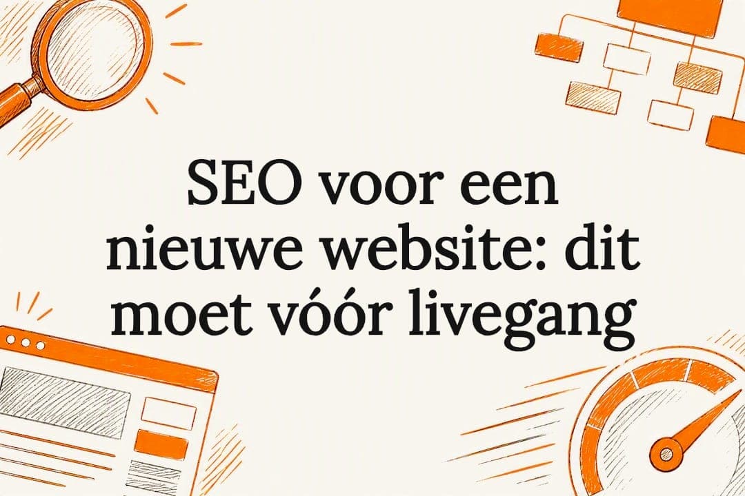 SEO voor een nieuwe website: dit moet vóór livegang