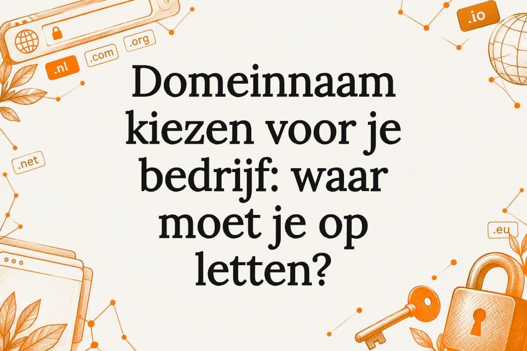 Domeinnaam kiezen voor je bedrijf: waar moet je op letten?
