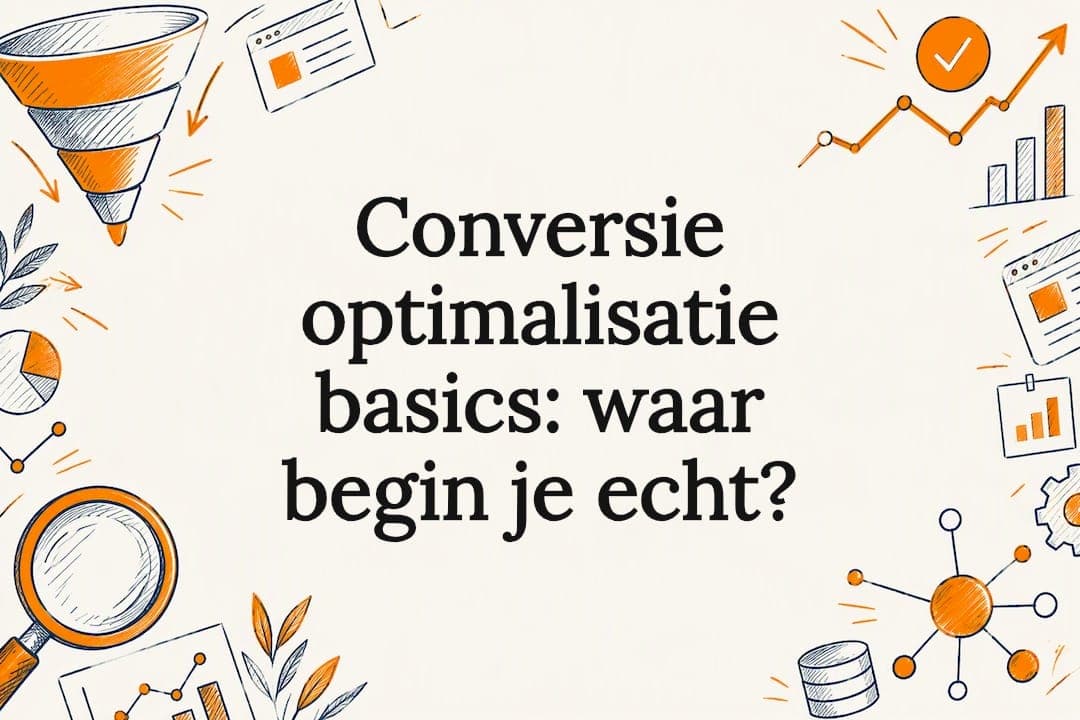 Conversie optimalisatie basics: waar begin je echt?