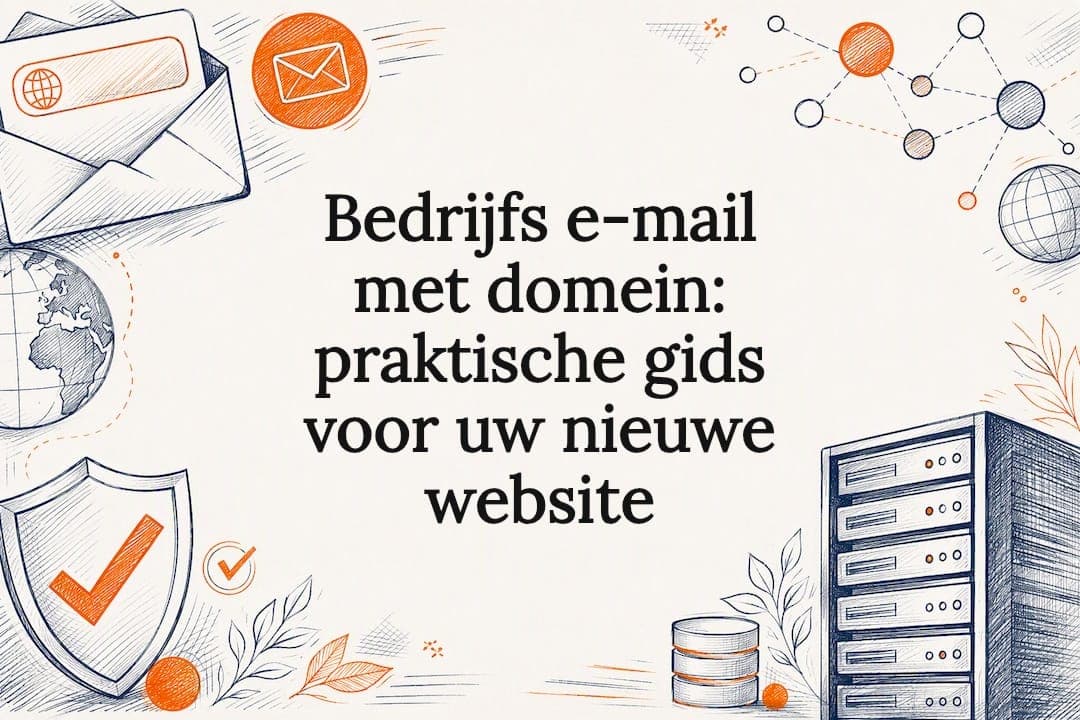 Bedrijfs e-mail met domein: praktische gids voor uw nieuwe website