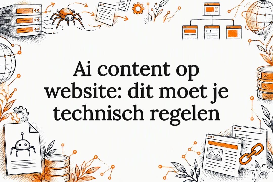 Ai content op website: dit moet je technisch regelen