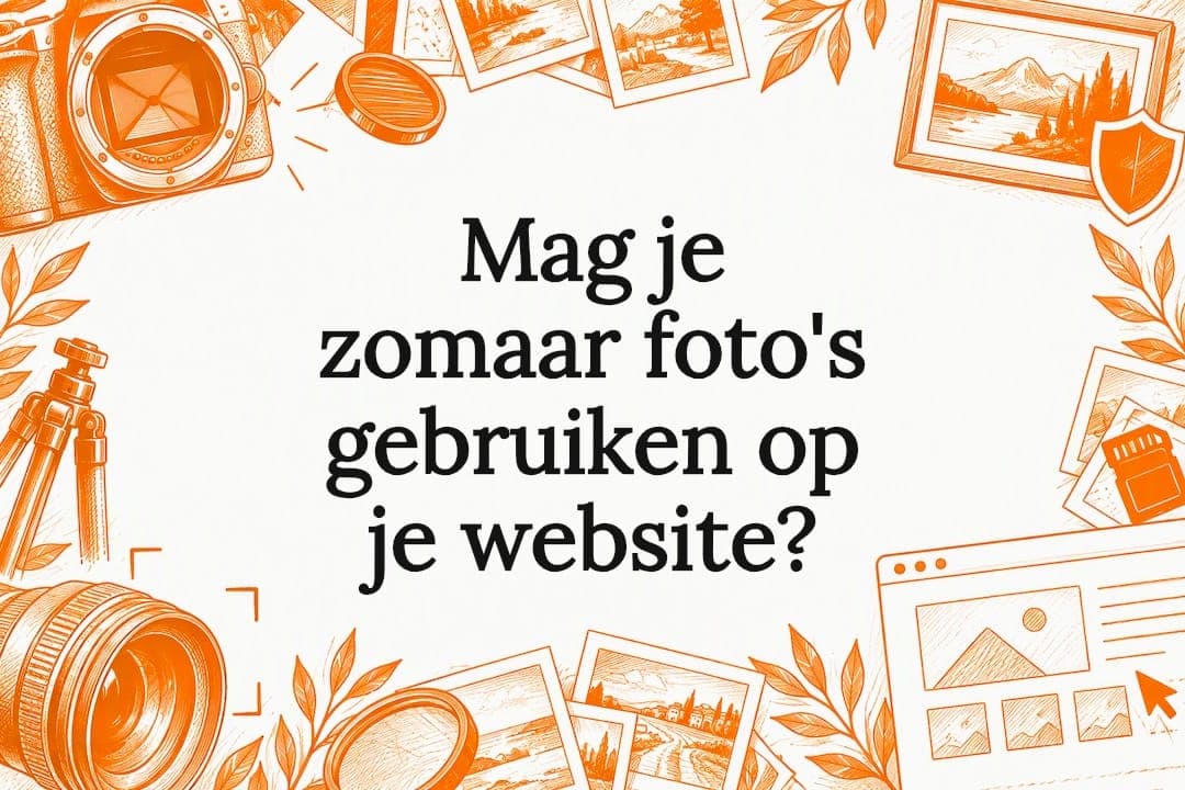 Mag je zomaar foto's gebruiken op je website?