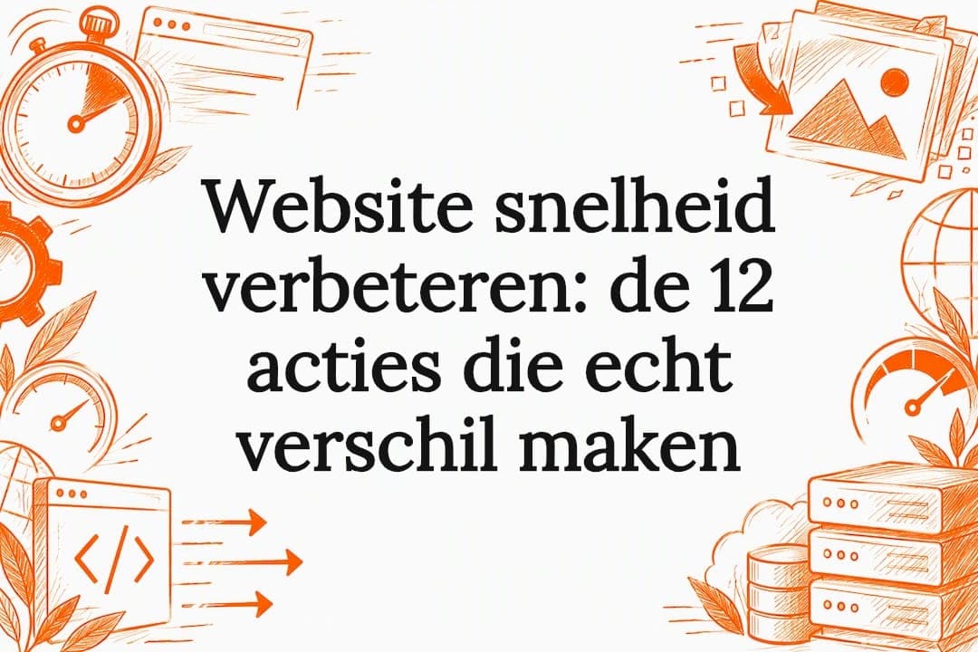 Website snelheid verbeteren: de 12 acties die echt verschil maken