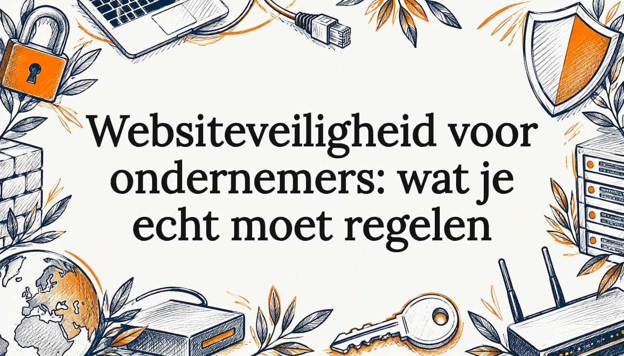Websiteveiligheid voor ondernemers: wat je echt moet regelen